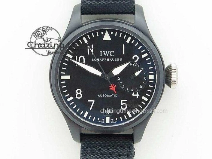 MIROTIME 0517 Portofino Chrono RG Black Dial on Black Leather Strap A HighPerformance 7389